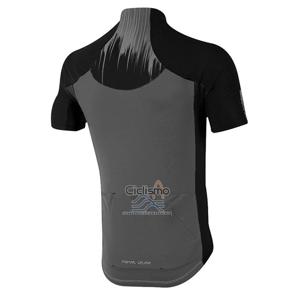 Pearl Izumi Ropa Ciclismo Culotte Corto 2017 Hombre Mangas Cortas Negro y Gris